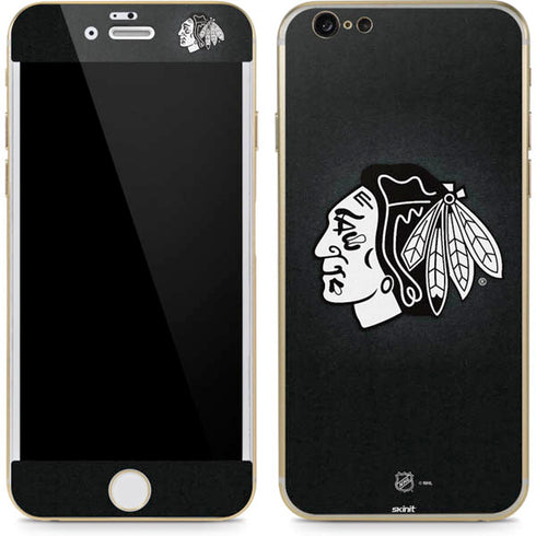 NHL Chicago Blackhawks Black Background iPhone 6/6s Skin