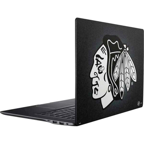 NHL Chicago Blackhawks Black Background Ativ Book 9 (15.6in 2014) Skin