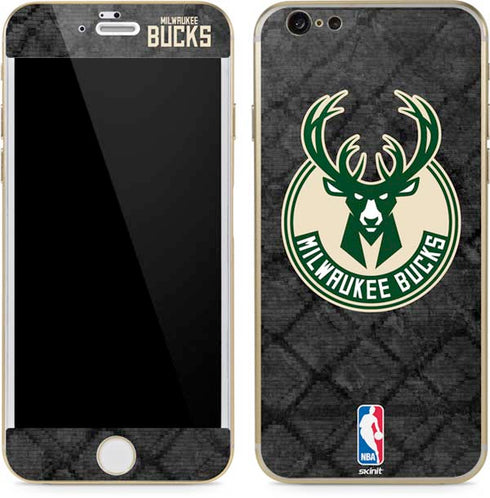 NBA Milwaukee Bucks Rusted Dark iPhone 6/6s Skin