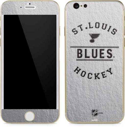 NHL St. Louis Blues Black Text iPhone 6/6s Skin