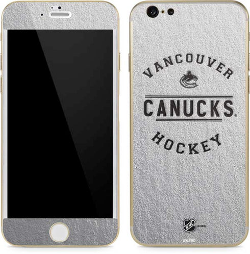 NHL Vancouver Canucks Black Text iPhone 6/6s Skin