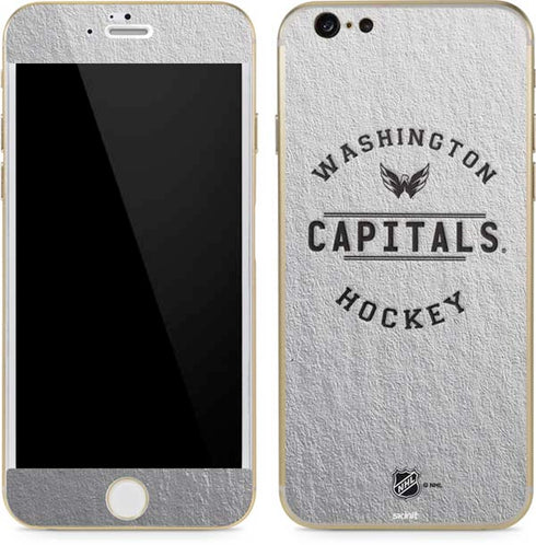 NHL Washington Capitals Black Text iPhone 6/6s Skin