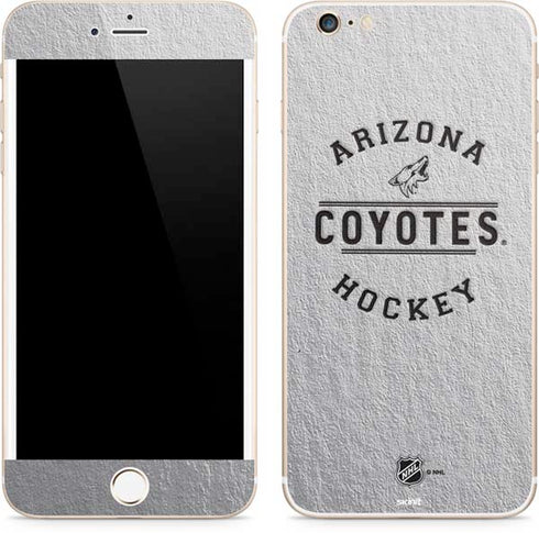 NHL Arizona Coyotes Black Text iPhone 6/6s Plus Skin
