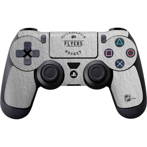 NHL Philadelphia Flyers Black Text PS4 Controller Skin