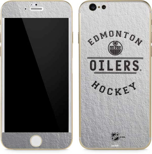 NHL Edmonton Oilers Black Text iPhone 6/6s Skin