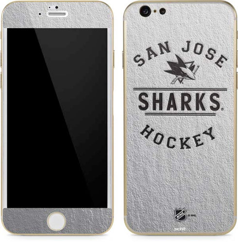 NHL San Jose Sharks Black Text iPhone 6/6s Skin