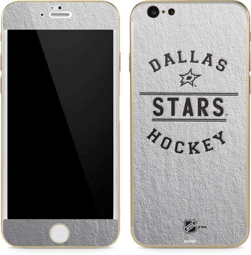 NHL Dallas Stars Black Text iPhone 6/6s Skin