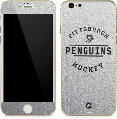 NHL Pittsburgh Penguins Black Text iPhone 6/6s Skin