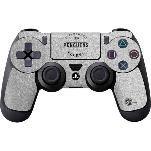 NHL Pittsburgh Penguins Black Text PS4 Controller Skin