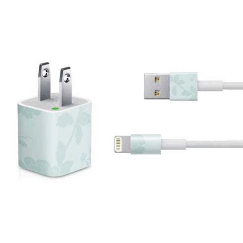Bird Floral iPhone Charger (5W USB) Skin