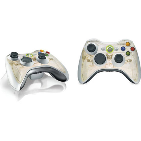 Leonardo da Vinci The Proportions of Man Xbox 360 Wireless Controller Skin