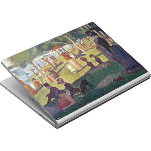 Georges Seurat Sunday Afternoon on the Island of La Grande Jatte Surface Book Skin
