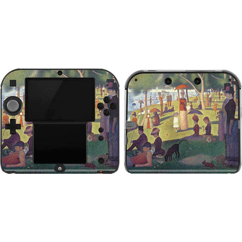 Georges Seurat Sunday Afternoon on the Island of La Grande Jatte Nintendo 2DS Skin