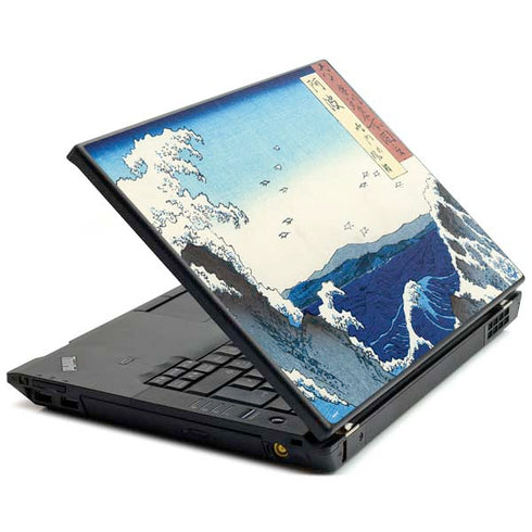 Hiroshige View of the Naruto whirlpools at Awa Lenovo T420 Skin
