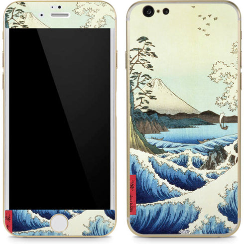 Hiroshige View from Satta Suruga Province iPhone 6/6s Skin