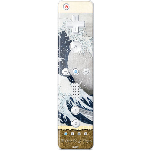 Hokusai The Great Wave off Kanagawa Wii Remote Controller Skin