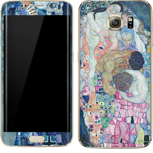 Gustav Klimt Death and Life Galaxy S7 Edge Skin