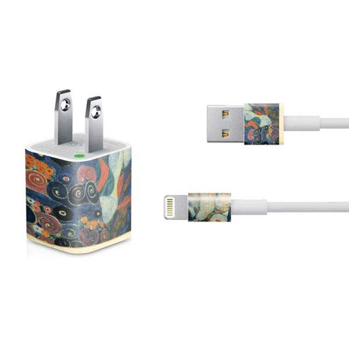Gustav Klimt The Maiden iPhone Charger (5W USB) Skin