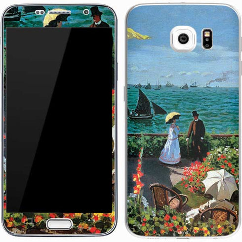 Claude Monet The Terrace at Sainte-Adresse Galaxy S7 Skin