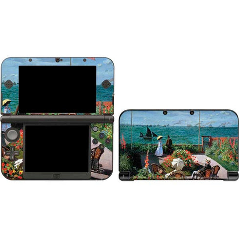 Claude Monet The Terrace at Sainte-Adresse 3DS XL 2015 Skin