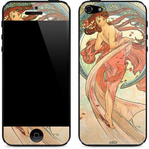 Alphonse Mucha The Arts, Dance iPhone 5/5s/5SE Skin
