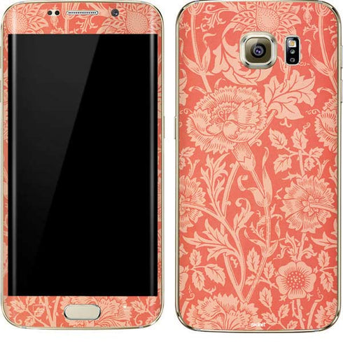 William Morris Pink & Rose Galaxy S7 Edge Skin