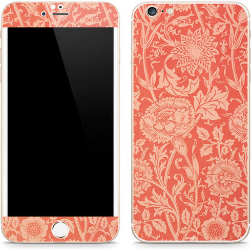 William Morris Pink & Rose iPhone 6/6s Plus Skin