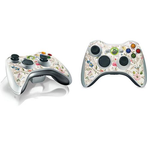 William Kilburn Wildflowers Xbox 360 Wireless Controller Skin