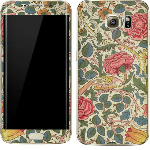 William Morris Rose Galaxy S7 Edge Skin