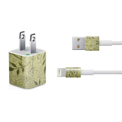 William Morris Jasmine iPhone Charger (5W USB) Skin