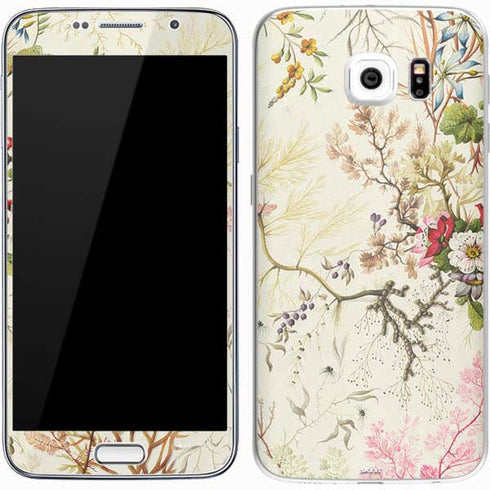 William Kilburn Seaweed on Silk Paper Galaxy S7 Skin