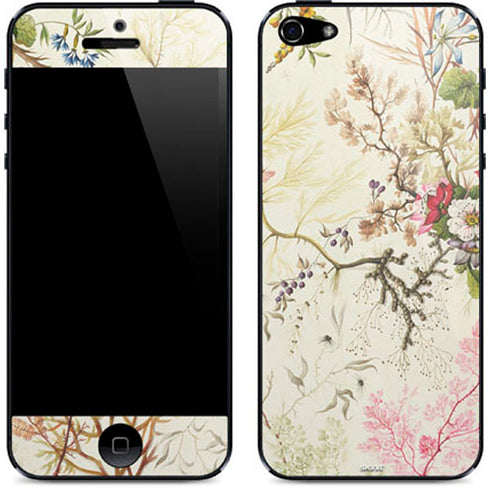 William Kilburn Seaweed on Silk Paper iPhone 5/5s/5SE Skin