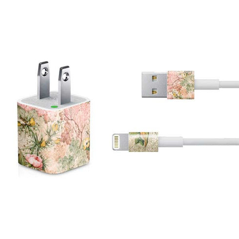 William Kilburn Marbled Paper iPhone Charger (5W USB) Skin