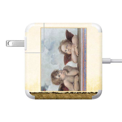 Raphael The Cherubim Putti Angels of The Sistine Madonna 85W Power Adapter (15 and 17 inch MacBook Pro Charger) Skin