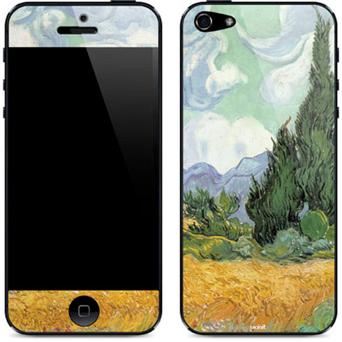 Vincent Van Gogh Wheatfield with Cypresses iPhone 5/5s/5SE Skin