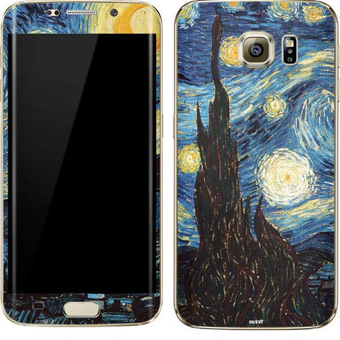 Vincent Van Gogh The Starry Night Galaxy S7 Edge Skin