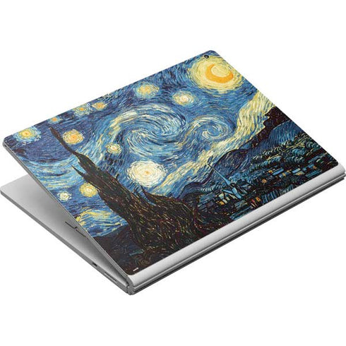 Vincent Van Gogh The Starry Night Surface Book Skin