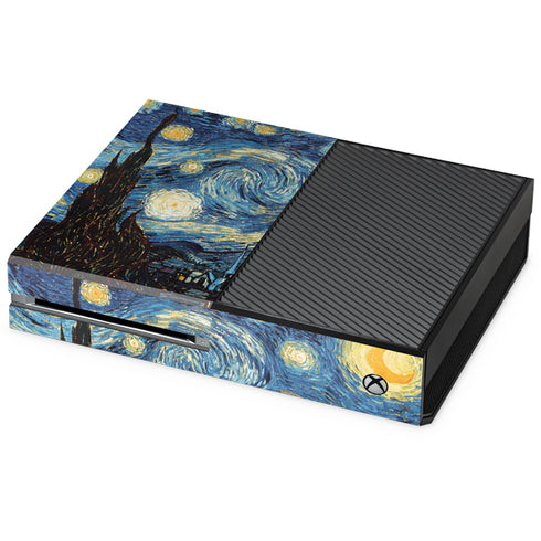 Vincent Van Gogh The Starry Night Xbox One Console Skin