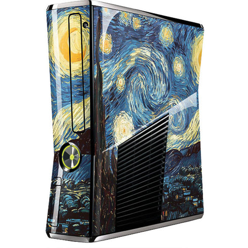 Vincent Van Gogh The Starry Night Xbox 360 Slim (2010) Skin