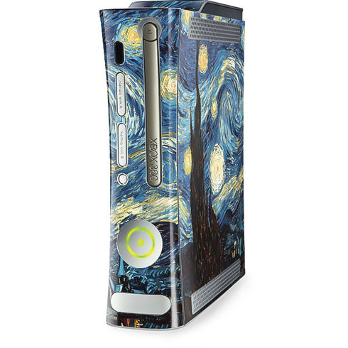 Vincent Van Gogh The Starry Night Xbox 360 (Includes HDD) Skin