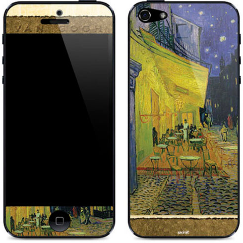 Vincent Van Gogh Cafe Terrace at Night iPhone 5/5s/5SE Skin