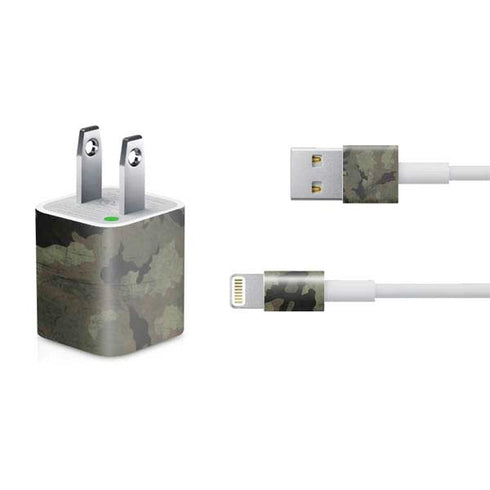 Hunting Camo iPhone Charger (5W USB) Skin