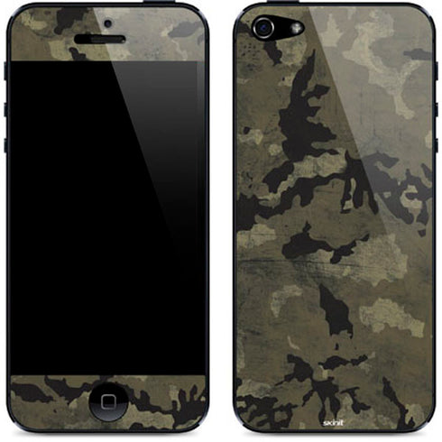 Wood Camo Camouflage iPhone 5/5s/5SE Skin
