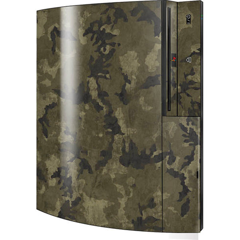 Wood Camo Camouflage Playstation 3 & PS3 Skin