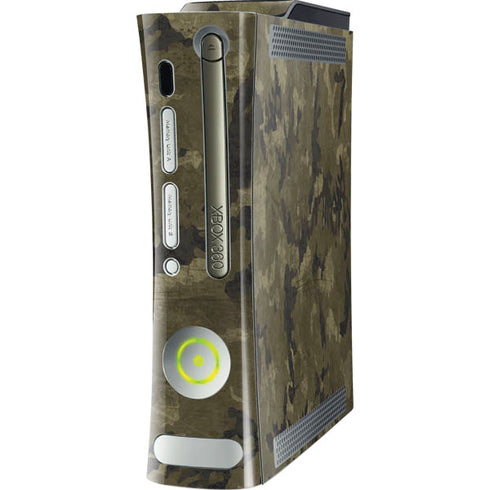 Wood Camo Camouflage Xbox 360 (Includes HDD) Skin