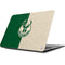 NBA Milwaukee Bucks Split Canvas Apple MacBook Skin