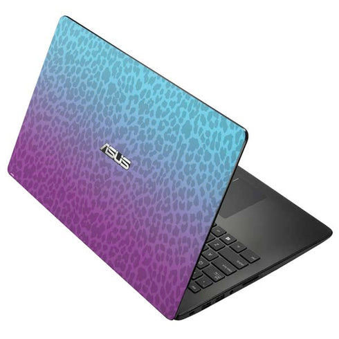 Cheetah Print Purple and Blue Asus X502CA 15.6 Skin