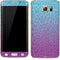 Cheetah Print Purple and Blue Galaxy S7 Edge Skin