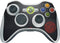 Red Dragon Xbox 360 Wireless Controller Skin