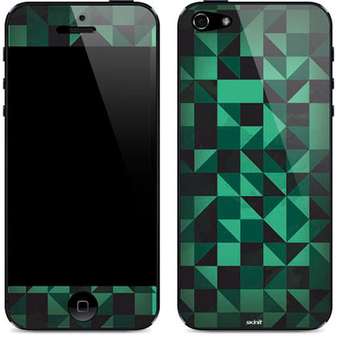 Black & Green iPhone 5/5s/5SE Skin